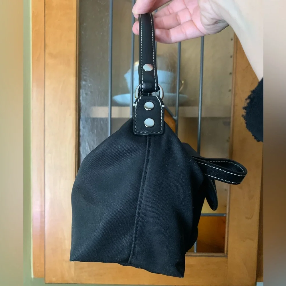 Coach Nylon mini bag contrast stitching - Picture 4 of 8